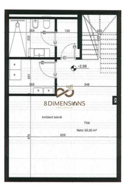 Tirane, shitet Vile 3 Katshe Kati 0, 360 m² 650.000 € (mjull bathore)