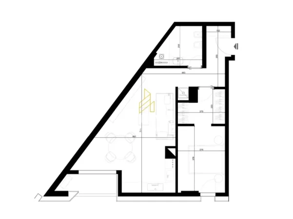 Tirane, shitet apartament 1+1+Ballkon Kati 8, 85 m² 162.184 € (Riverside Residence, Rruga Javer Malo)