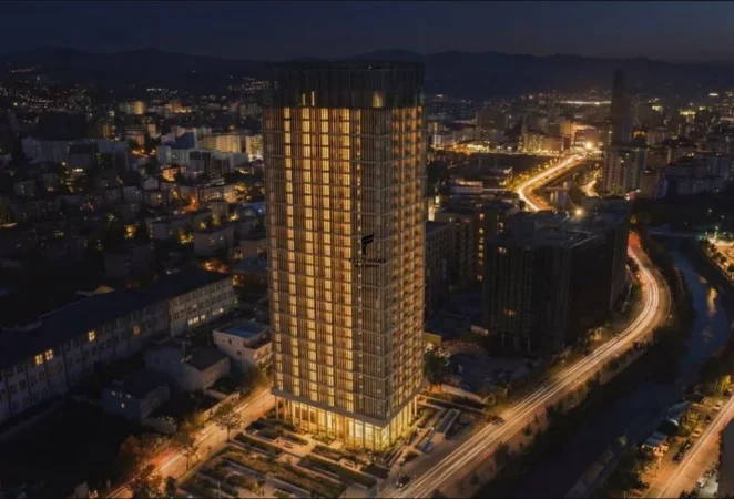 Tirane, shitet apartament 1+1 Kati 20, 76 m² 115.200 € (ALI DEMI)