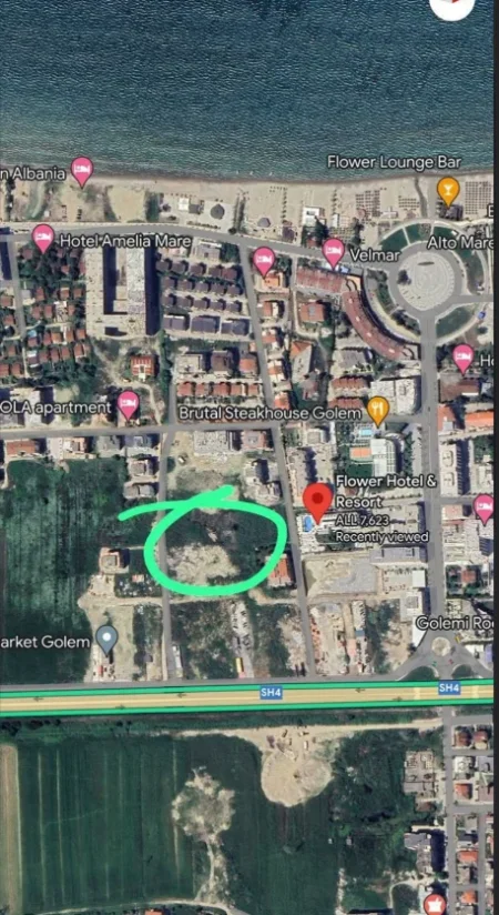 Durres, shitet apartament 1+1+Ballkon Kati 4, 42 m² 51.900 € 