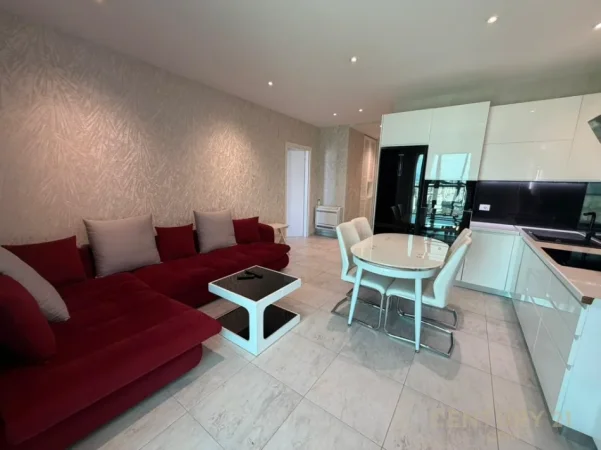 Tirane, jepet me qera apartament 2+1 Kati 19, 95 m² 1.550 € (ambasador 3)