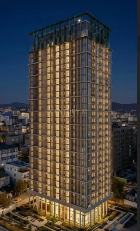 Tirane, shitet apartament 1+1 Kati 20, 77 m² 115.000 € 