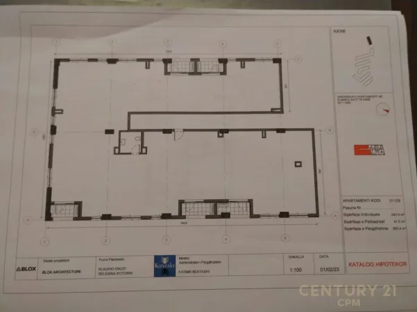 Tirane, jepet me qera ambjent biznesi , 343 m² 3.000 € (Rezidenca kaimi)