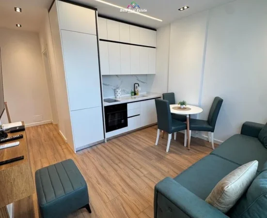 Tirane, jepet me qera apartament 1+1 Kati 9, 50 m² 675 € (Delijorgji)