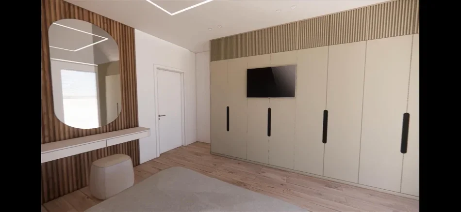 Tirane, jepet me qera apartament 2+1 Kati 6, 110 m² 750 € (kompleksi urban gate)