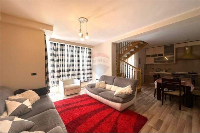 Tirane, jepet me qera apartament duplex 2+1+BLK Kati 2, 115 m² 600 Euro (Eleonora)