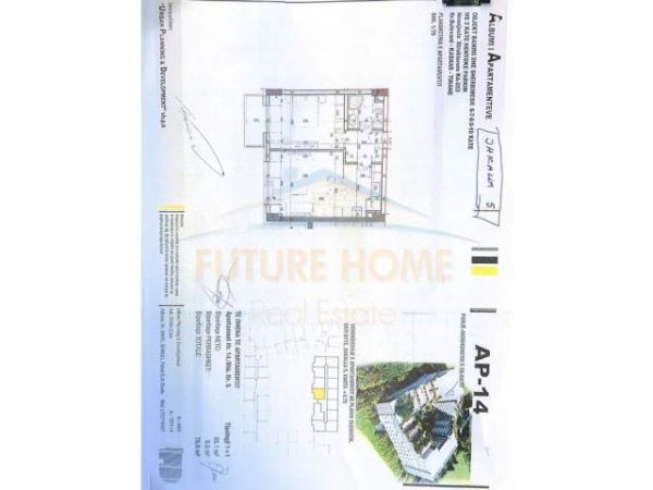 Tirane, shitet apartament Kati 2, 75 m² 87.750 Euro (Bulevardi ''Migjeni'')