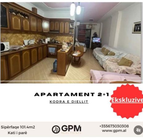 Tirane, shitet apartament 2+1 Kati 2, 101 m² 140.000 Euro tek Kodra e Diellit
