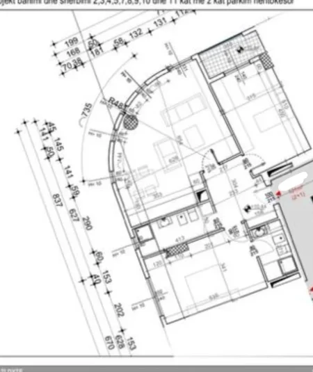 Tirane, shitet apartament 2+1+Ballkon Kati 3, 118 m² 325.000 € (Vasil Shanto)