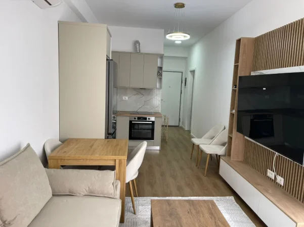 Tirane, jepet me qera apartament 1+1+Ballkon Kati 3, 55 m² 450 € (Ali Demi)
