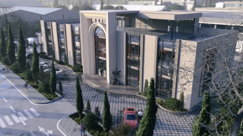 Tirane, jepet me qera magazine Kati 2, 1.100 m² 18.000 € (AUTOSTRADA TR DR)