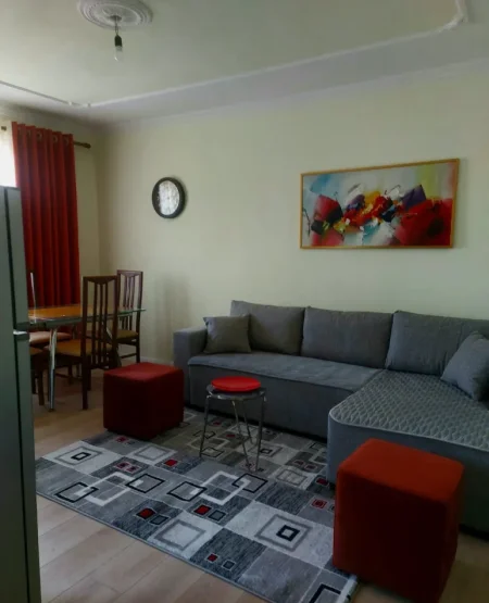 Tirane, jepet me qera apartament 1+1+Ballkon Kati 5, 60 m² 500 € (ali demi)