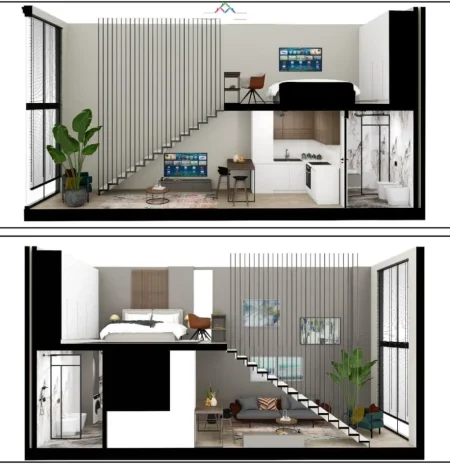 Durres, shes apartament duplex 1+1 Kati 1, 47 m² 67.000 € (golem)