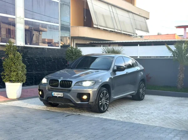 Fier, shes BMW X6-3.5 Diesel (PA TAKS LLUKSI)-2008-XHAMA TE ZINJ SUPER GJENDJE- Nafte, gri metalizato automatik Klima 285.000 km 8.300 €