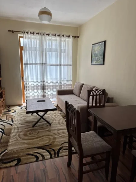 Tirane, jepet me qera apartament 1+1 Kati 5, 50 m² 500 € (Ish Blloku te Juridiku)