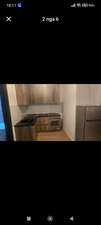 Tirane, jepet me qera apartament 1+1+Ballkon Kati 8, 64 m² 400 € (Kompleksi fratari)