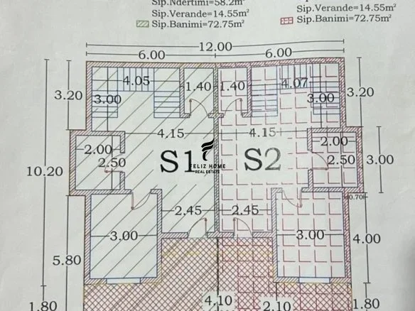 Tirane, shitet Vile 5+1+Aneks+Ballkon Kati 4, 293 m² 400.000 € (FRESKU)