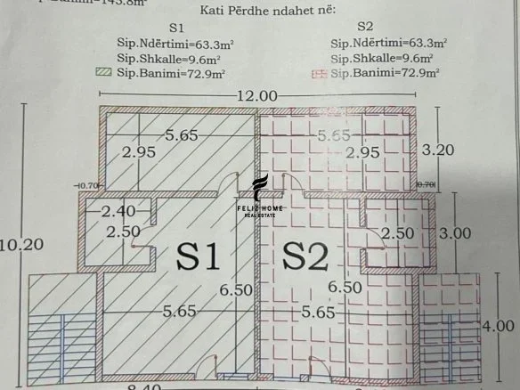 Tirane, shitet Vile 5+1+Aneks+Ballkon Kati 4, 293 m² 400.000 € (FRESKU)