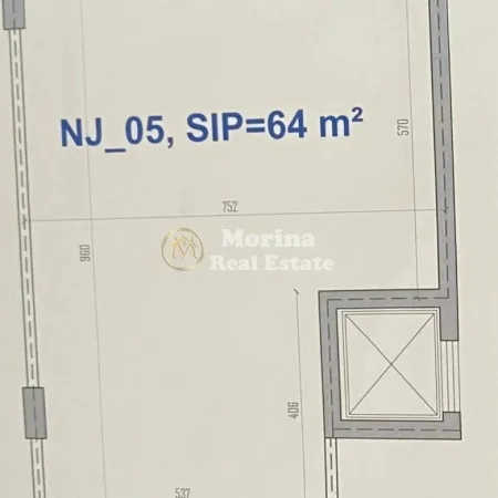 Tirane, shitet ambjent biznesi Kati 0, 68 m² 149.270 € (Kamez)