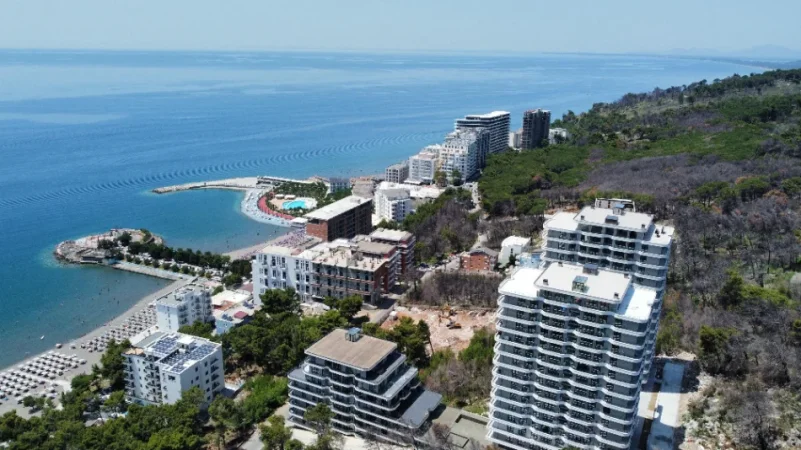 Shengjin, shitet apartament 1+1+Ballkon Kati 3, 77 m² 130.000 € (Shengjin)