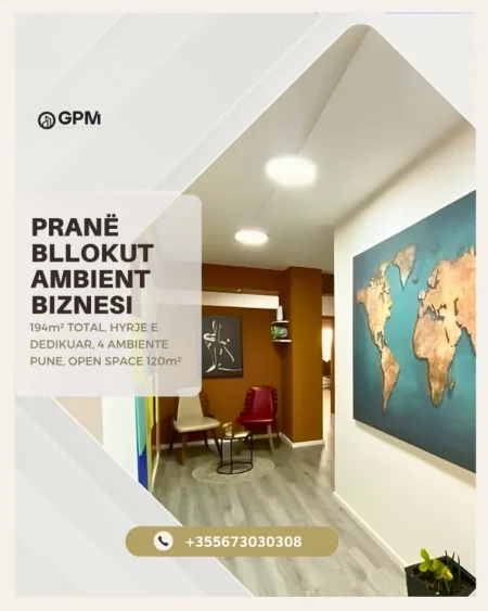 Tirane, jepet me qera ambjent biznesi , 194 m² 3.000 € 