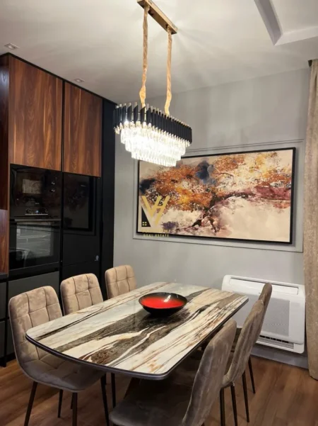 Tirane, jepet me qera apartament 2+1+Ballkon Kati 3, 125 m² 1.500 € (TEG)