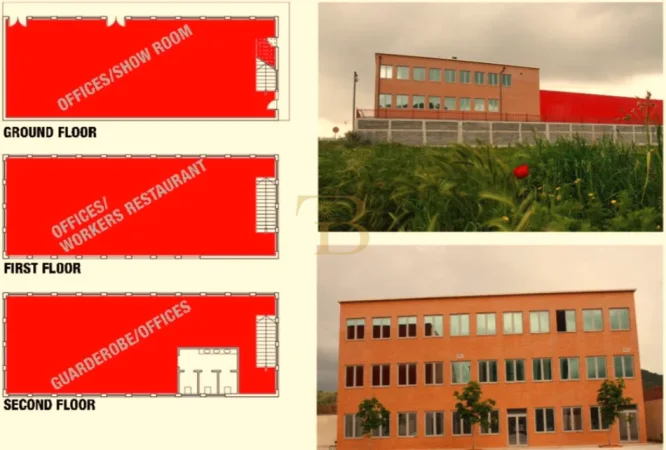 Tirane, jepet me qera magazine Kati 0, 7.177 m² (vaqarr)