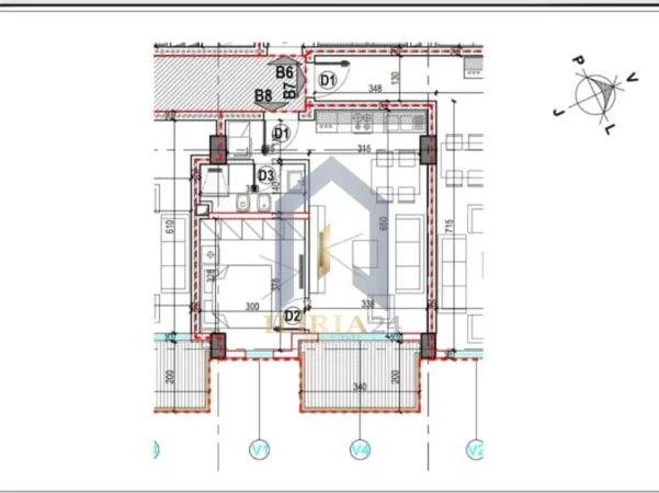 Tirane, jap me qera apartament 1+1+Ballkon Kati 4, 61 m² 500 € (Apartament 1+1+post parkimi per qira ne Laprake Kompleksi E-88)