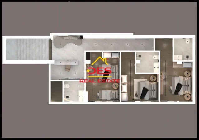 Vlore, shitet ambjent biznesi Kati 1, 124 m² (Rruga Ali Demi)