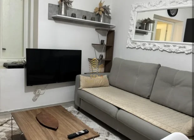 Tirane, jepet me qera apartament 1+1 Kati 1, 50 m² 430 € (Shkolla e Bashkuar)