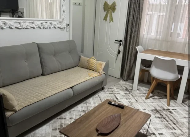 Tirane, jepet me qera apartament 1+1 Kati 1, 50 m² 430 € (Shkolla e Bashkuar)