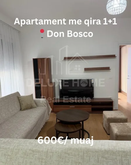 Shqiperi, jepet me qera apartament 1+1 Kati 7, 65 m² 600 € 