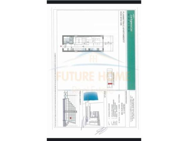 Shitet apartament Kati 2, 57 m² 105.600 Euro (GJIRI I LALZIT, DURRES)