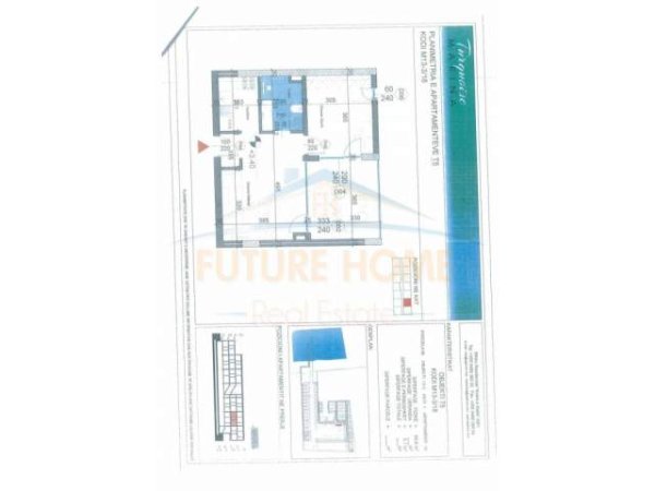Durres, shitet apartament Kati 0, 70 m² 122.500 Euro (GJIRI I LALZIT, DURRES)