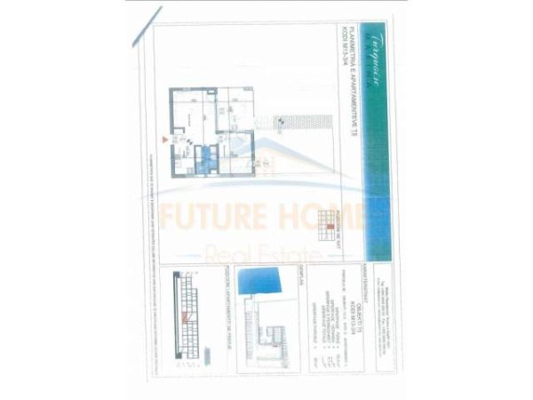 Durres, shitet apartament Kati 0, 70 m² 152.200 Euro (GJIRI I LALZIT, DURRES)