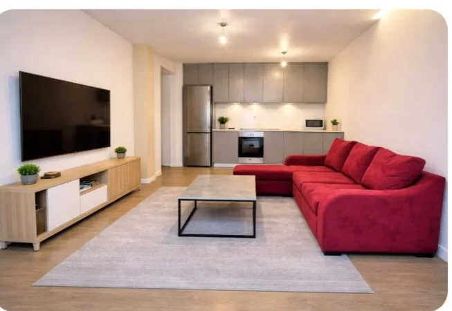 Shqiperi, jepet me qera apartament 2+1 Kati 3, 88 m² 840 € (Rruga Muhamet Gjollesha)