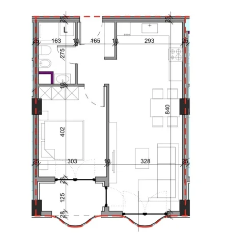 Tirane, shitet apartament 1+1+Ballkon , 71 m² 77.990 € (Aluna Complex 2, Paskuqan)