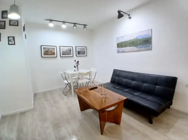Tirane, jap me qera apartament 1+1 Kati 2, 45 m² 450 € (Rruga Durresit)