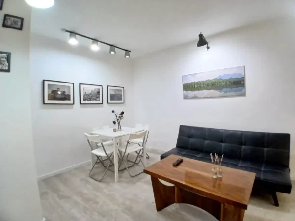 Tirane, jap me qera apartament 1+1 Kati 2, 45 m² 450 € (Rruga Durresit)