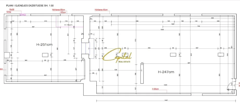 Tirane, jepet me qera ambjent biznesi Kati 0, 200 m² 3.000 € (ISH BLLOKU)