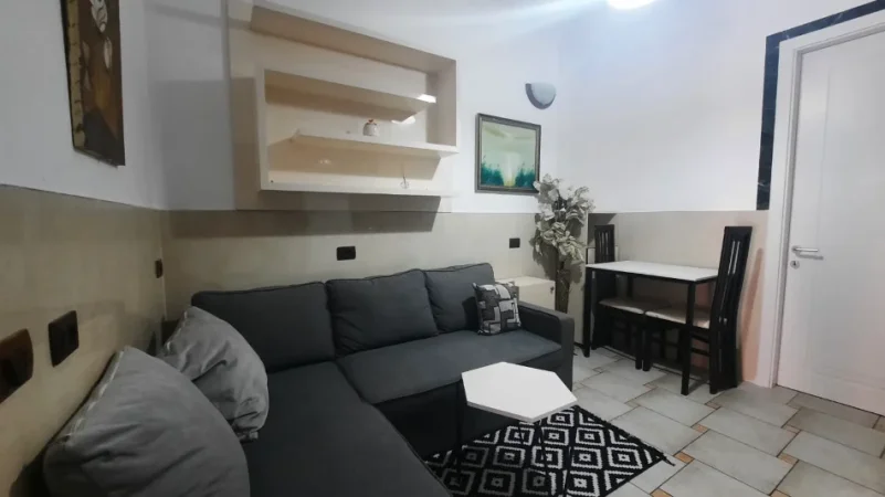 Tirane, jepet me qera apartament 1+1 Kati 2, 50 m² 400 € (Rruga 5maji prane qendres tregtare concord)