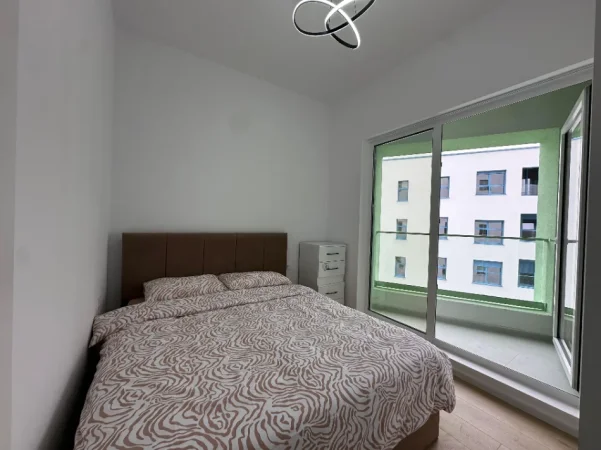 Tirane, jepet me qera apartament 1+1 Kati 6, 50 m² 400 € (Kompleksi Mangalem)