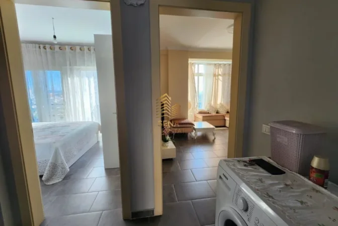 Tirane, jepet me qera apartament 1+1+Ballkon Kati 4, 55 m² 350 € (Fresk)