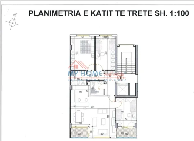 Tirane, jepet me qera zyre Kati 3, 140 m² 105.000 € (Rruga Karl Gega)