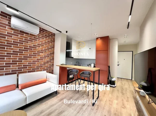 Tirane, jepet me qera apartament 1+1 Kati 6, 241 m² 650 € (Bulevardi i Ri / Rruga Karl Gega)