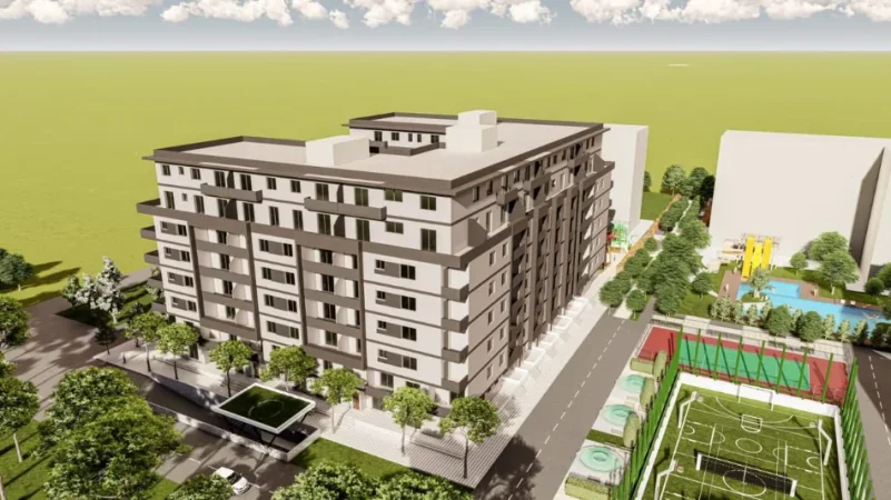 Durres, shitet apartament 1+1 Kati 4, 59 m² 80.000 € (Golem)