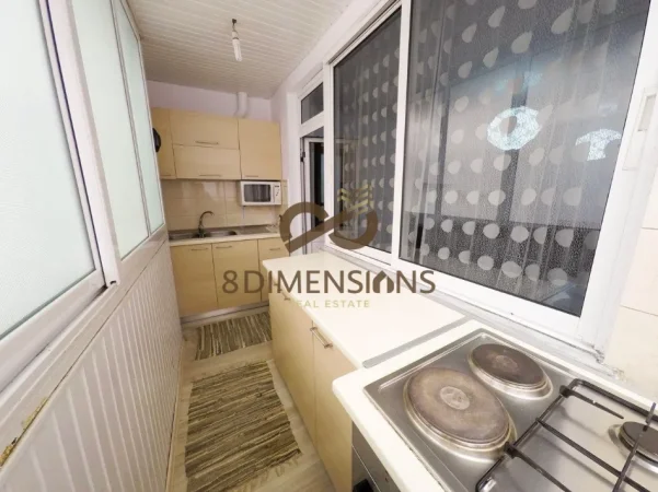 Tirane, jepet me qera apartament 1+1 Kati 6, 55 m² 500 € (myslym shyr)