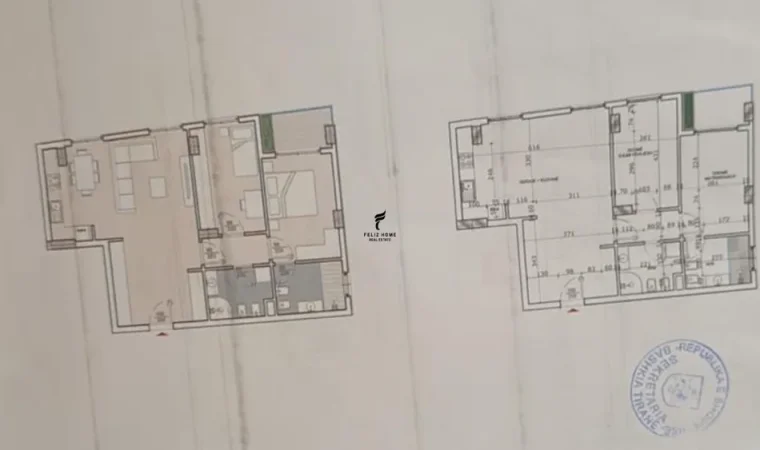 Tirane, shitet apartament 2+1 Kati 4, 107 m² 161.610 € (5 MAJI)