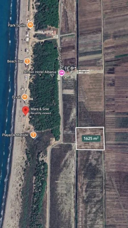 Spille, shitet toke ne bregdet , 1.625 m² 162.000 € (Greth i Mesem)