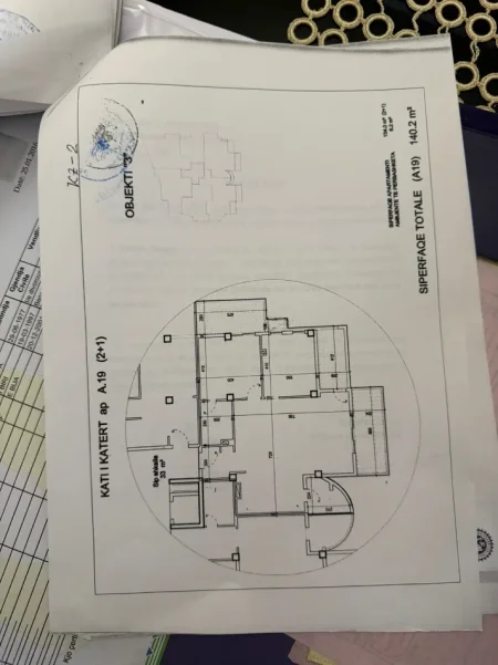 Tirane, shitet apartament 2+1+Aneks+Ballkon Kati 4, 240 m² 250.000 € (kompleksi colombo 2)
